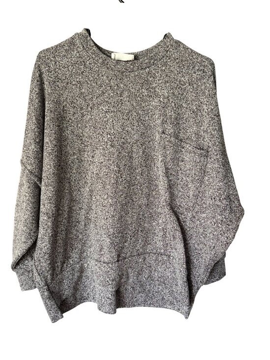 Zenana Sweaters - Zenana Women's Baggy Knit Pullover Sweater